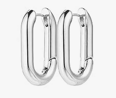 Hinged Hoop - 14K Gold/Silver Lightweight hoop earrings